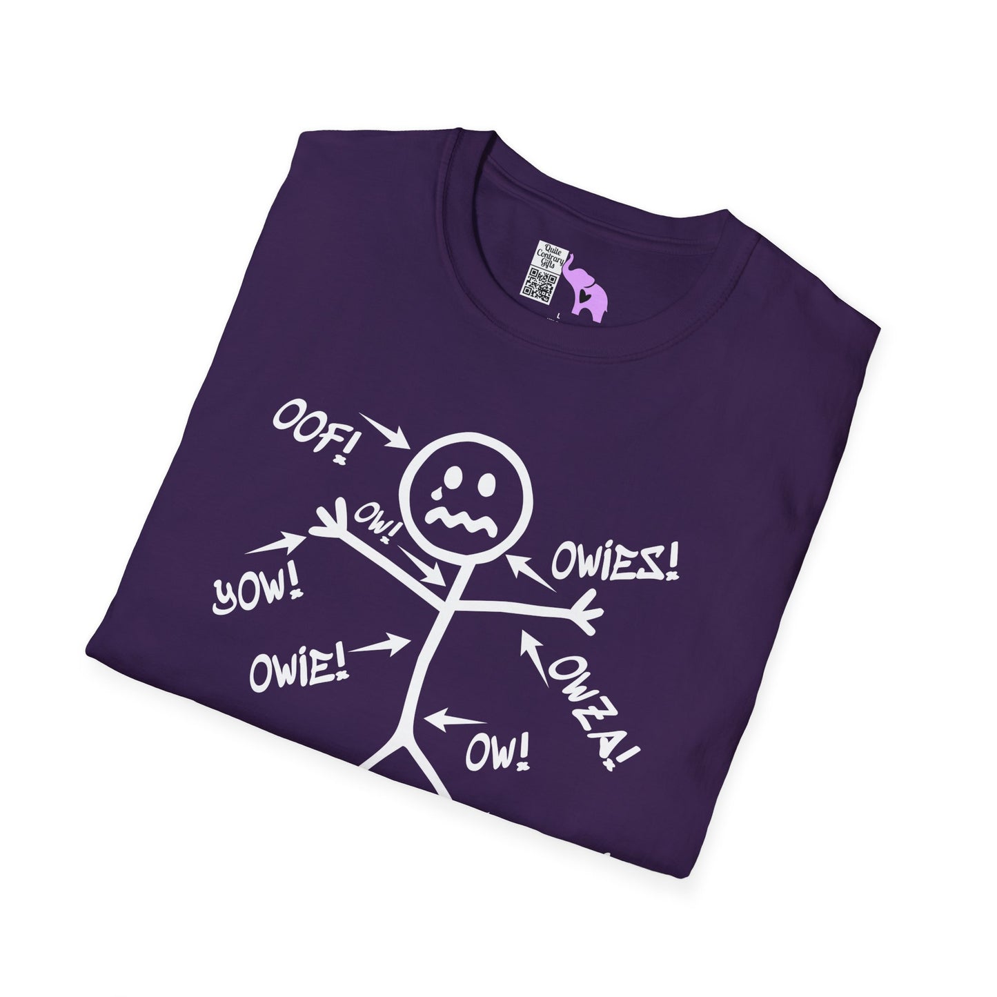 Ow! It All Hurts Adult T-shirt