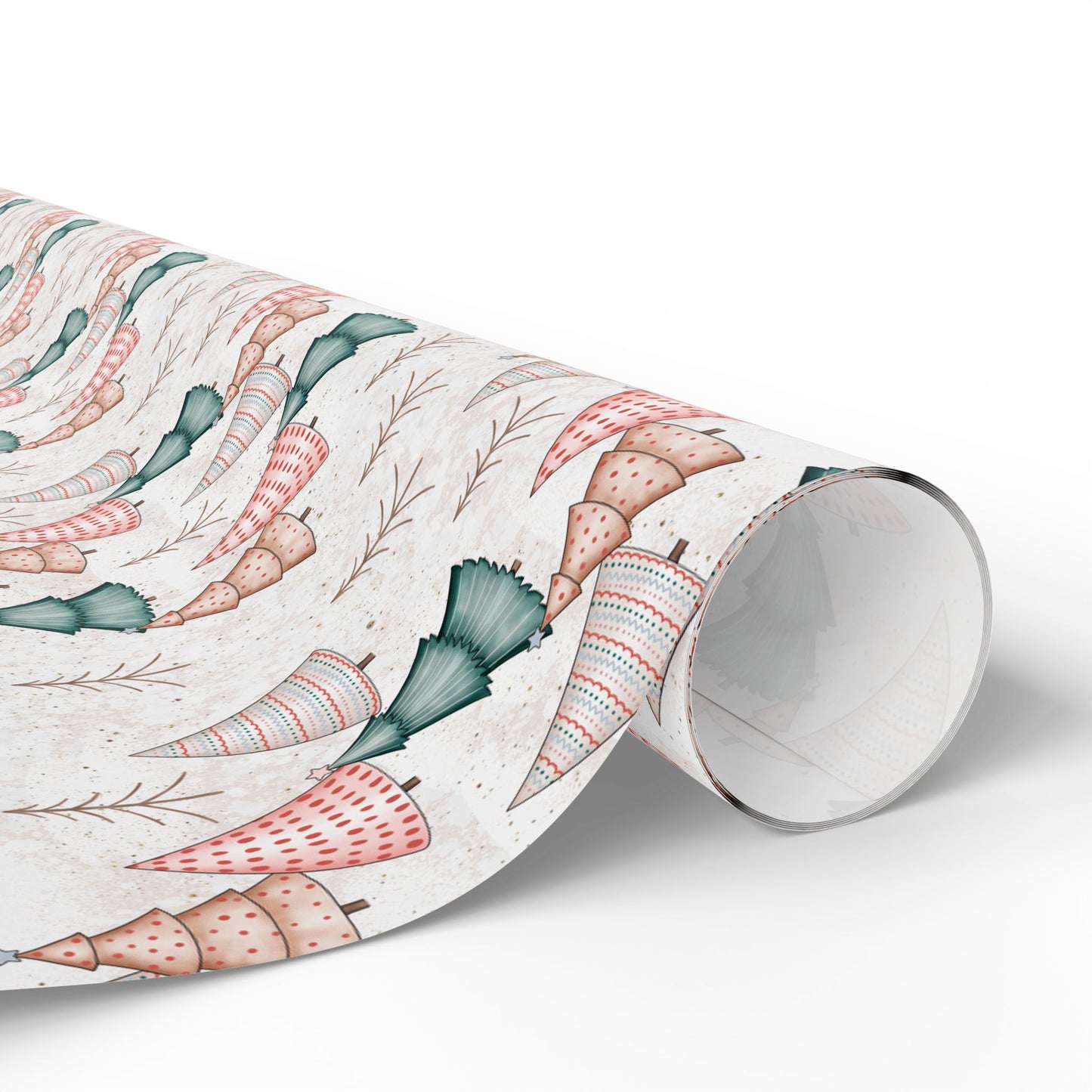 Merry Pines Wrapping Paper