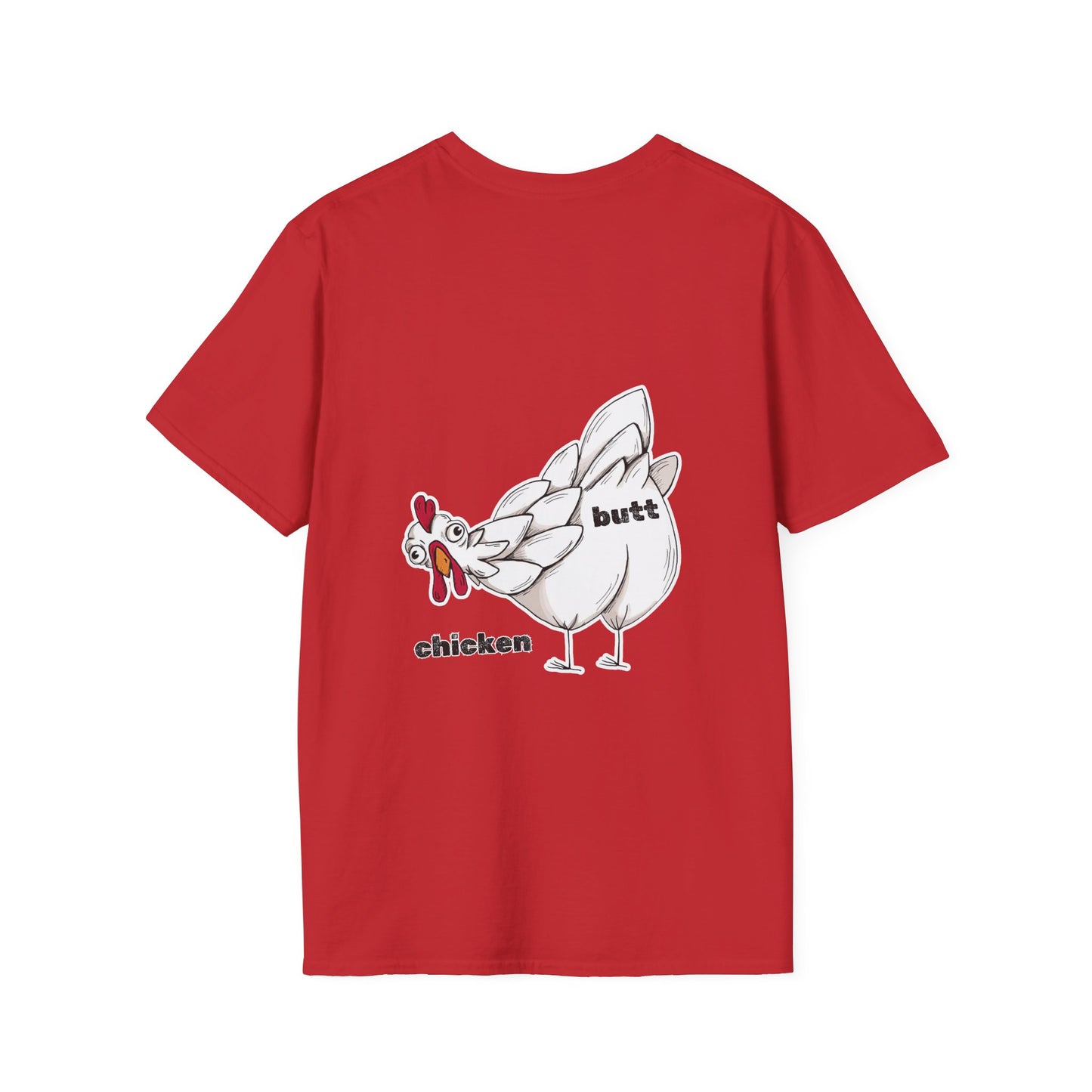 Guess What? Chicken Butt Adult T-shirt