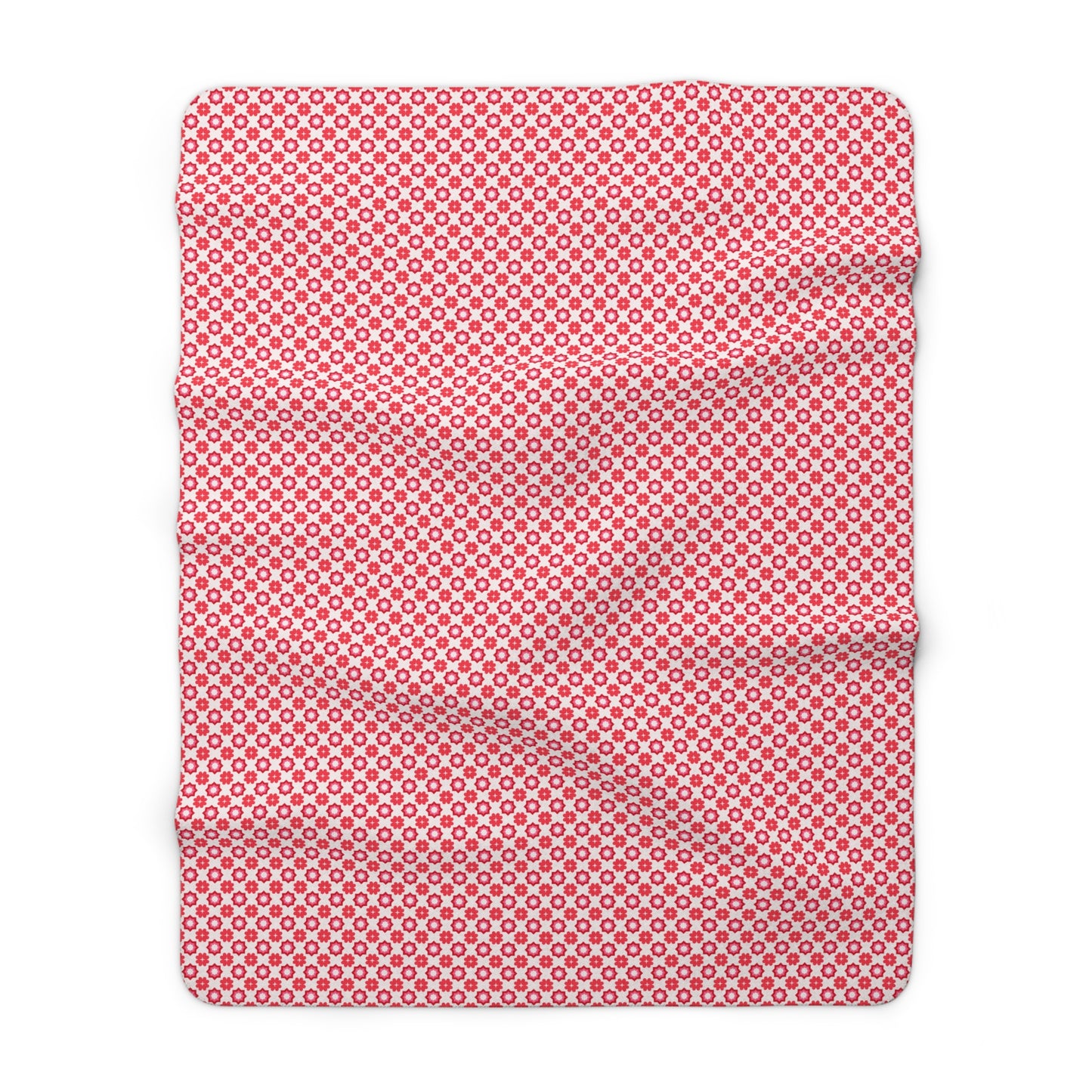 Scarlet Star Garden Fleece Blanket