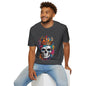 Colorful Crowned Skull T-shirt