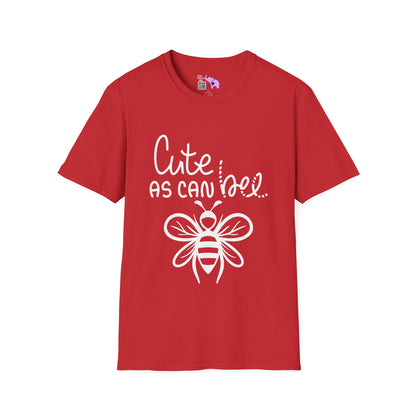 Cute As Can Bee Adult T-shirt