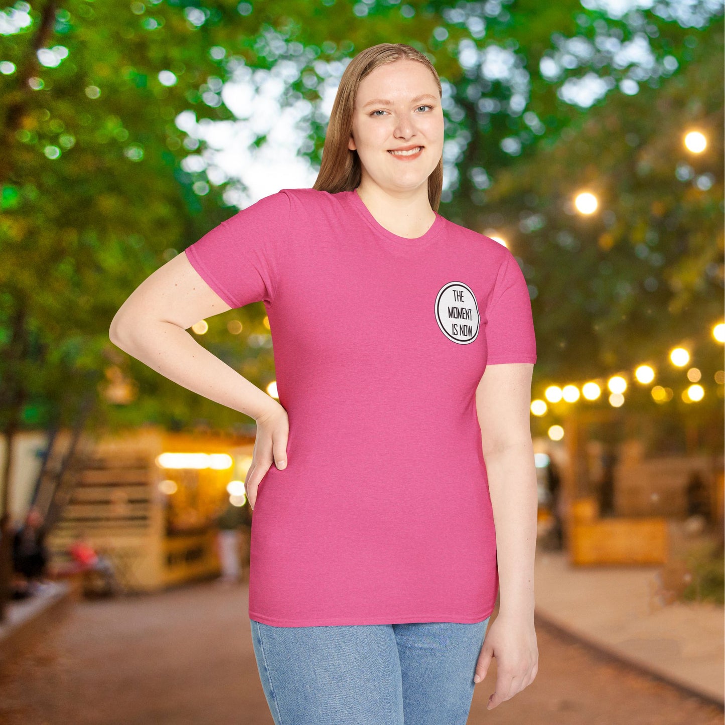 The Moment is Now Adult T-shirt