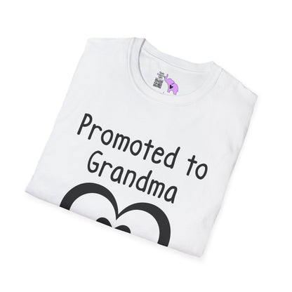 Promoted To Grandma 2026 Adult T-shirt