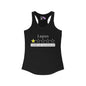 Lupus 1 Star Would Not Recommend Women's Ideal Racerback Tank