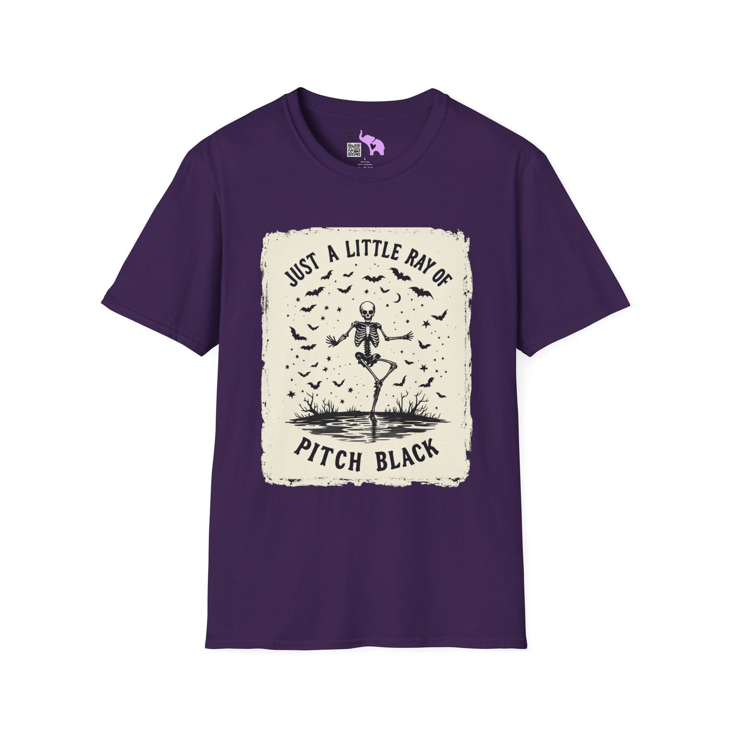 Just A Little Ray of Pitch Black Adult T-shirt