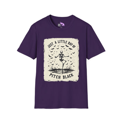 Just A Little Ray of Pitch Black Adult T-shirt