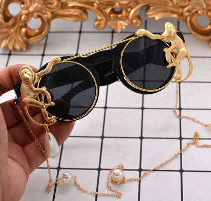 Cool Steampunk Vintage Sunglasses