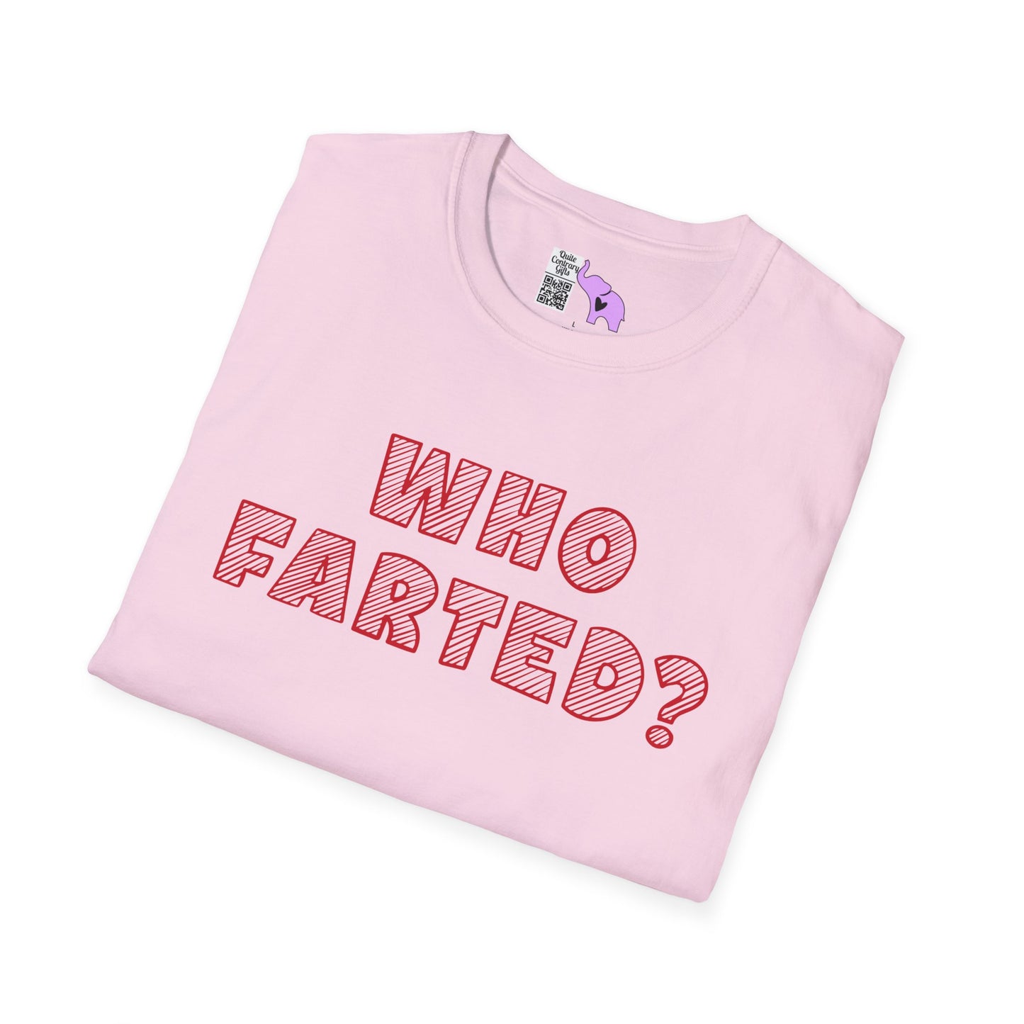 ""Who Farted? Adult T-shirt