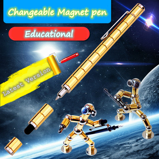 Magnetic Polar Pen Fidget Erasable Pen