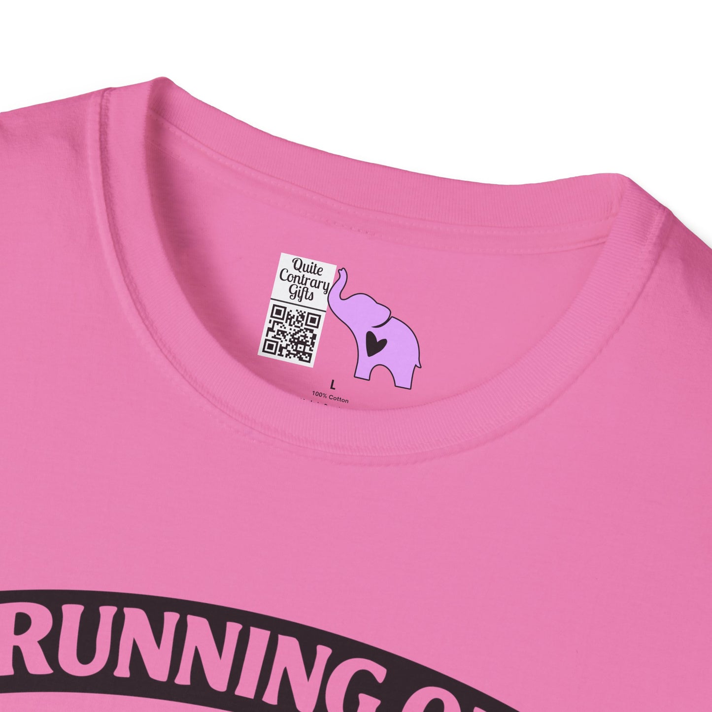 Running On Caffeine & Sarcasm Adult T-shirt