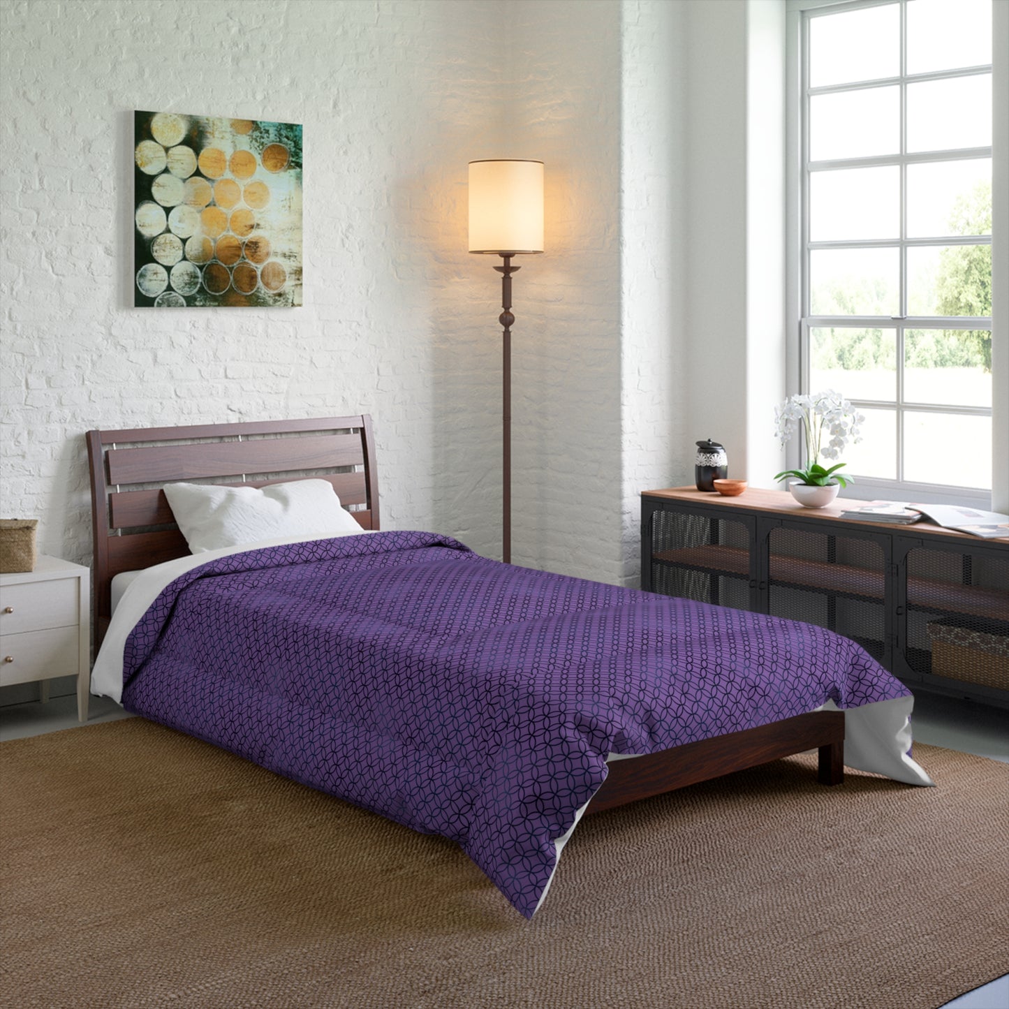 Amethyst Interlock Comforter