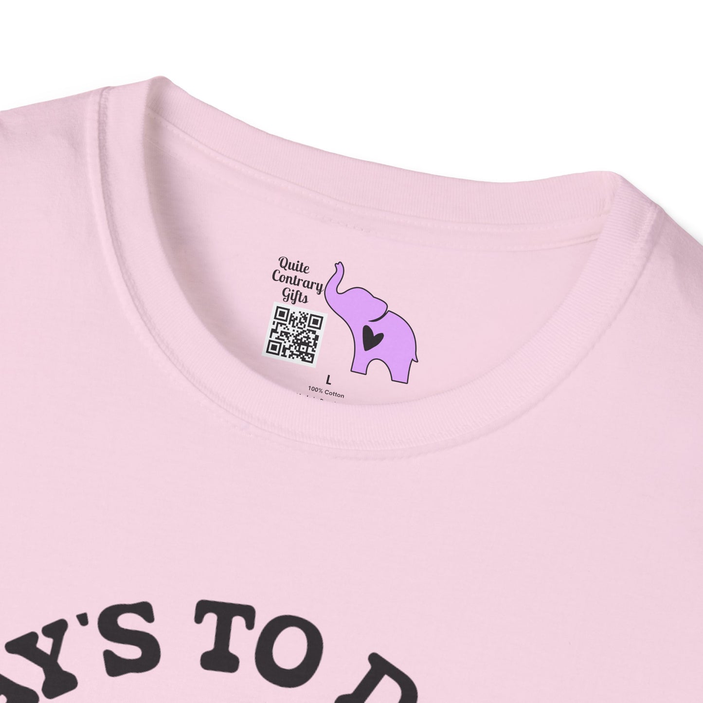 Today's To Do List... Adult T-shirt