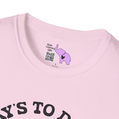 Today's To Do List... Adult T-shirt