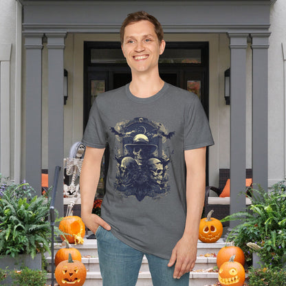Dapper Skulls Adult T-shirt