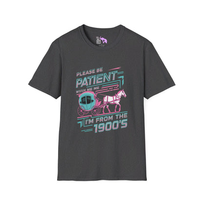 Please Be Patient With Me I'm From The 1900's (Colorful Retro) T-shirt