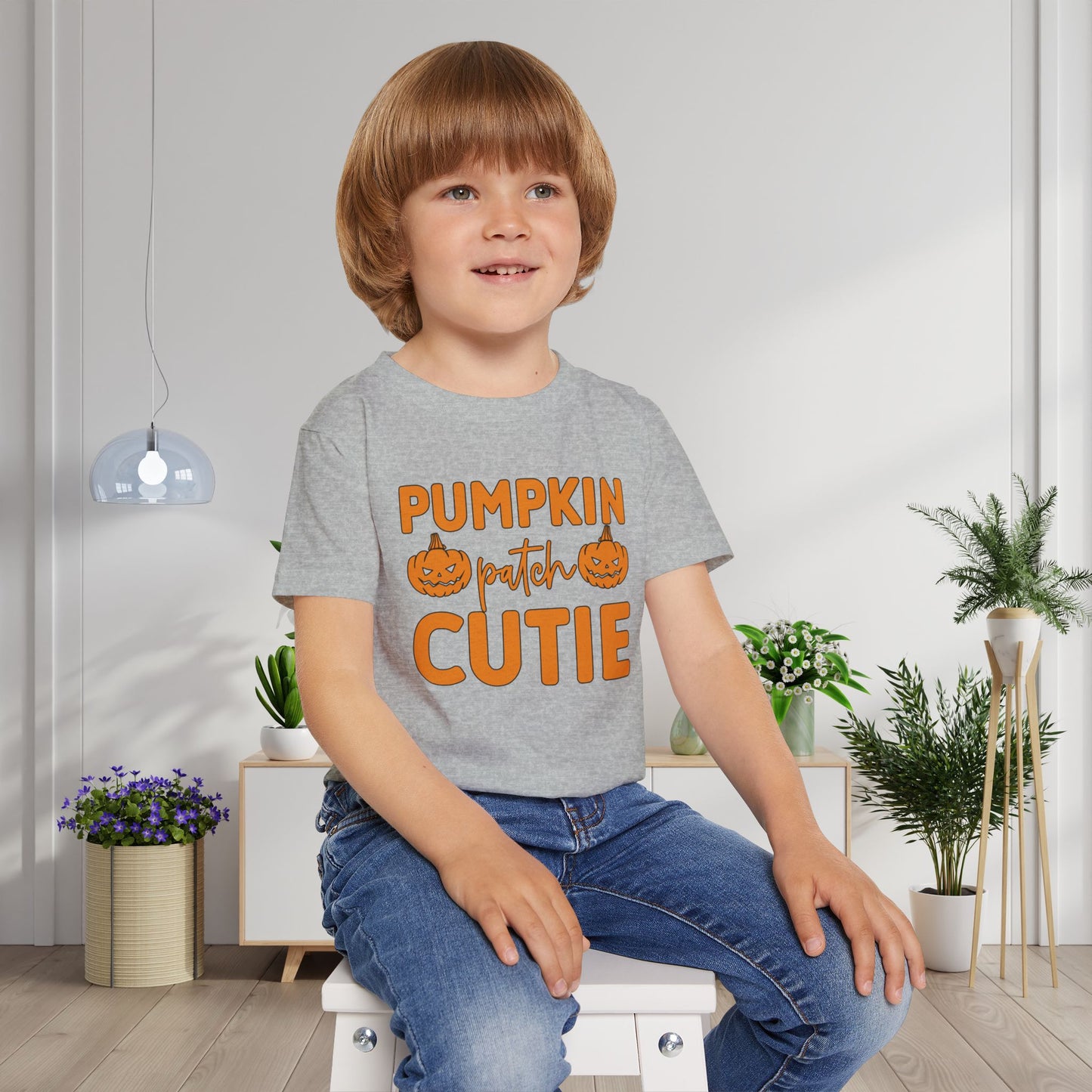 Pumpkin Patch Cutie Heavy Cotton™ Toddler T-shirt
