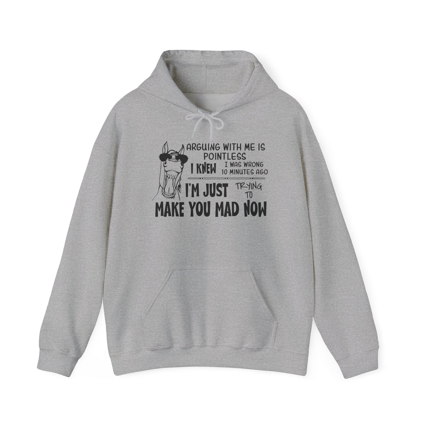 Arguing With Me is Pointless... Heavy Blend™ Hooded Sweatshirt