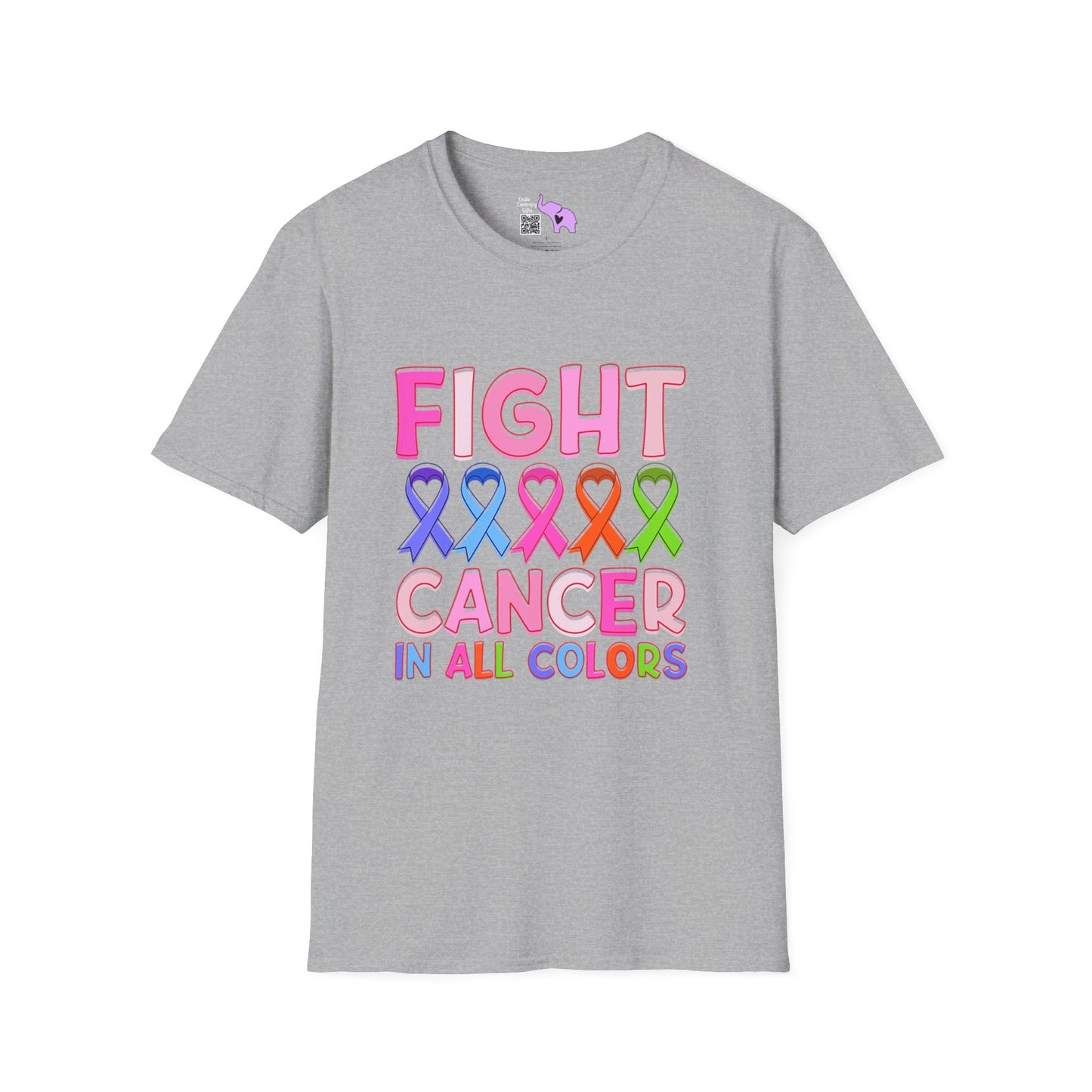 Fight Cancer in All Colors 6 T-shirt