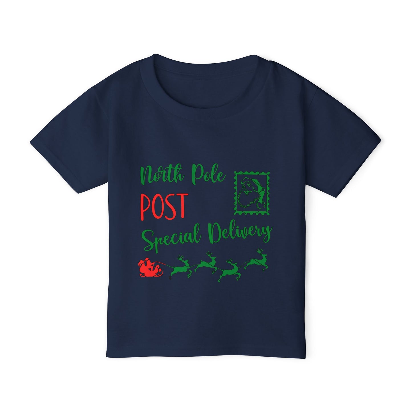 North Pole Post Special Delivery Heavy Cotton™ Toddler T-shirt