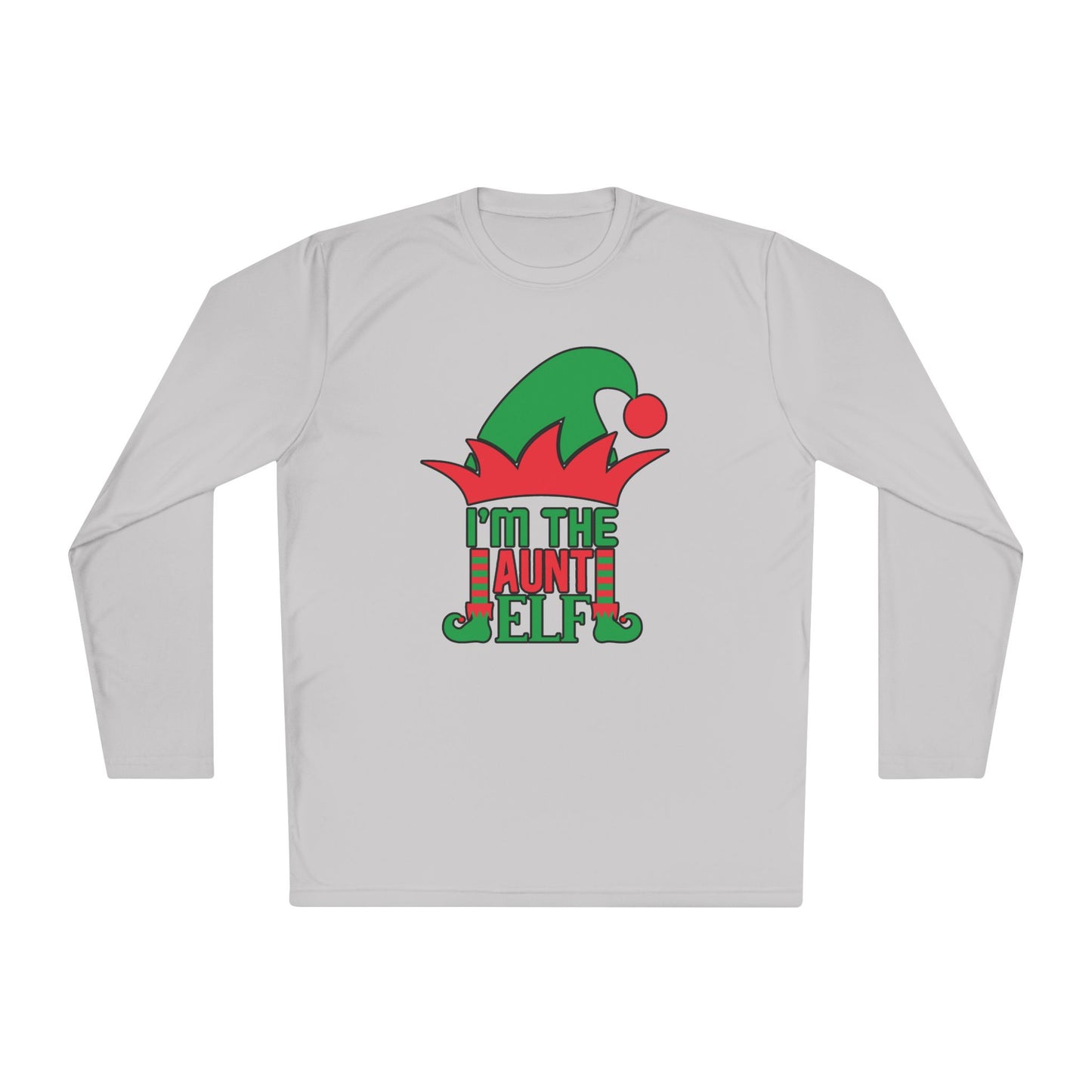 I'm The Aunt Elf Adult Long Sleeve Tee