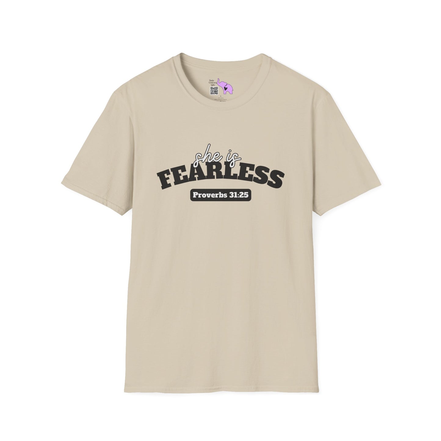 She Is Fearless Proverbs T-shirt