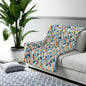 Watercolor Pebble Terrazzo Fleece Blanket