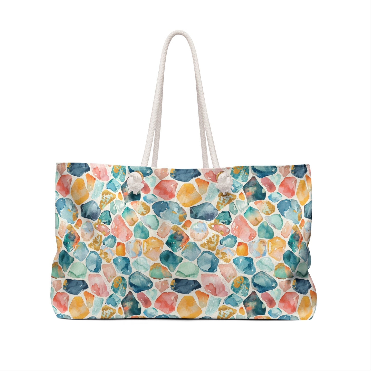 Ocean Pebble Drift Weekender Bag