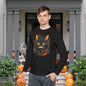 Creepy Black Cats 5 Adult Long Sleeve Tee