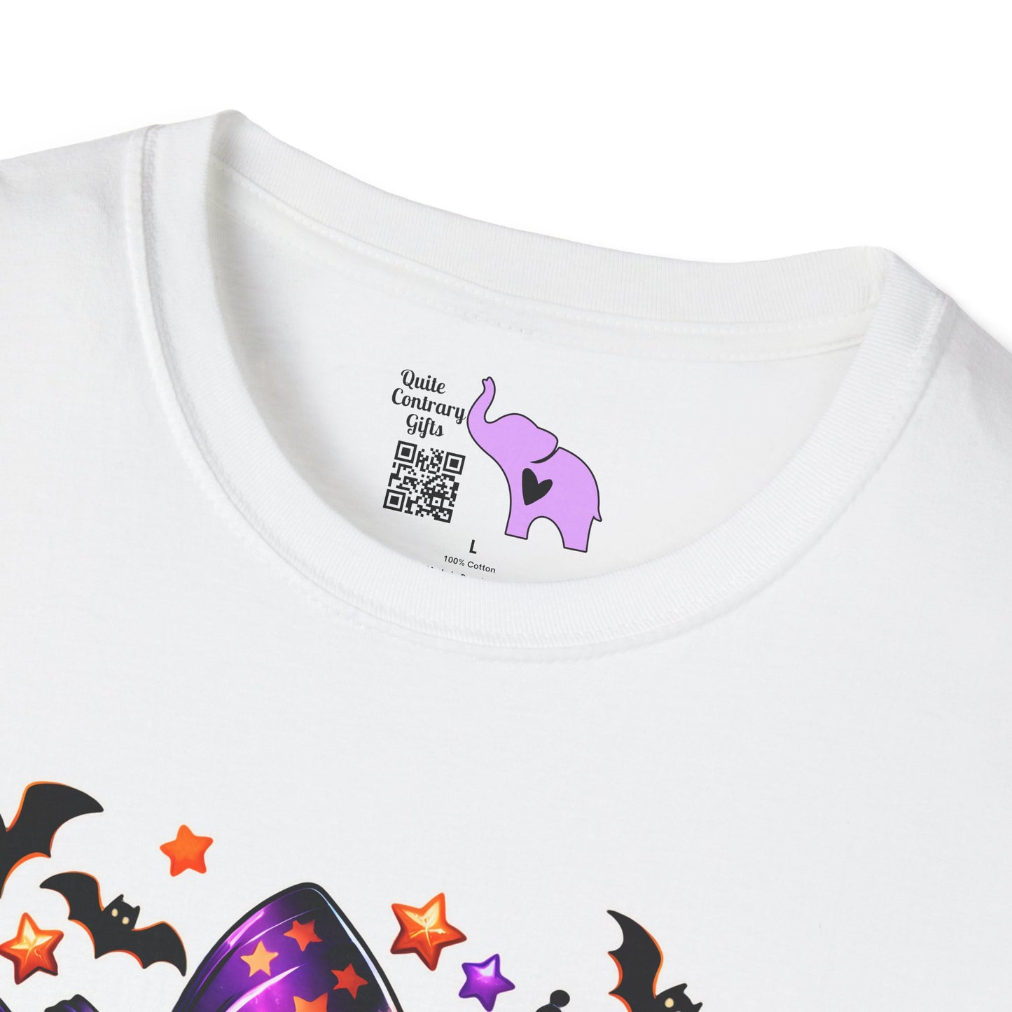 Bats Bows & Boos Adult Unisex Tshirt