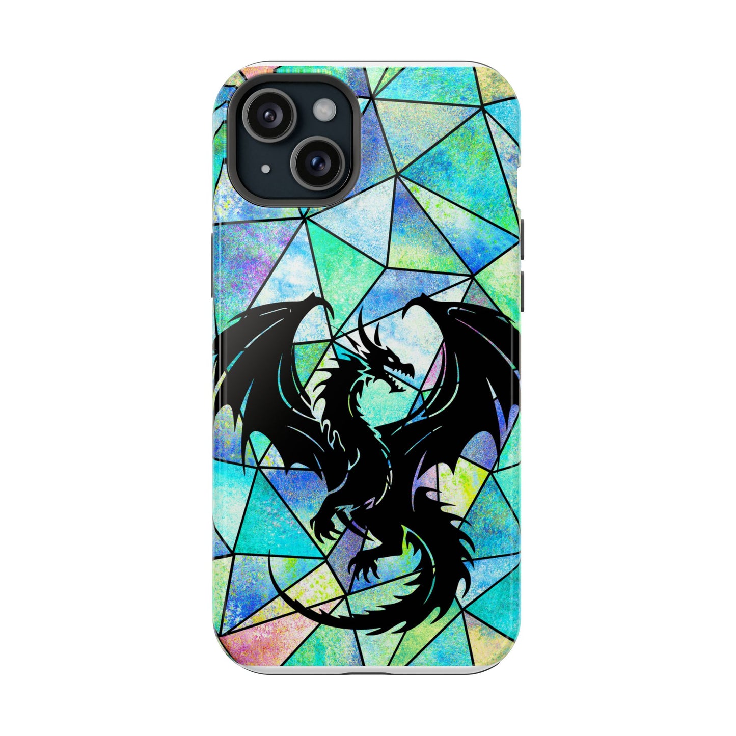 Beautiful Majestic Dragon Silhouette MagSafe® Compatible Tough Case for iPhone