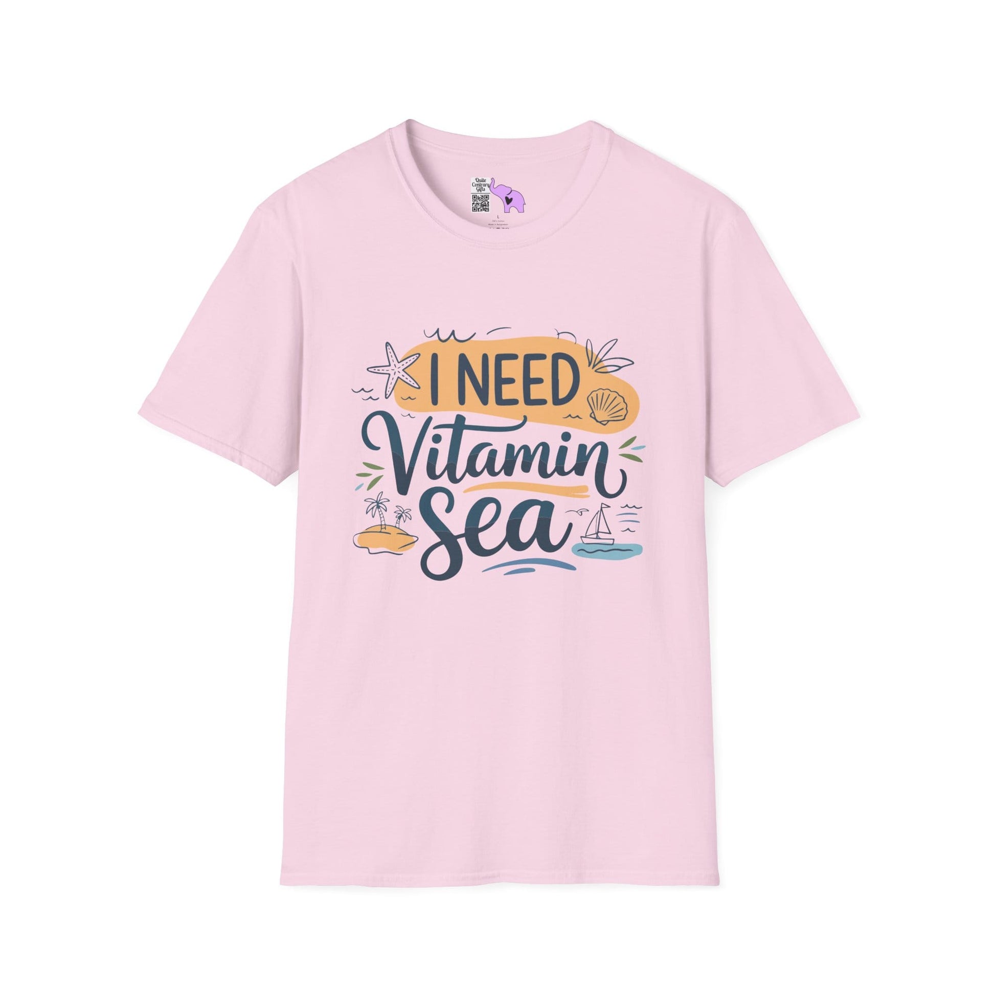 I Need Vitamin Sea Adult T-shirt