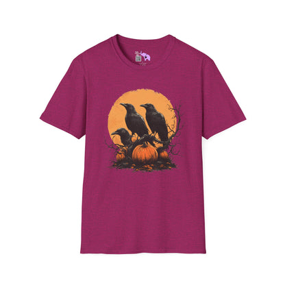 Halloween Crows 4 Adult T-shirt