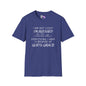I'm Not Lucky I'm Blessed Adult T-shirt