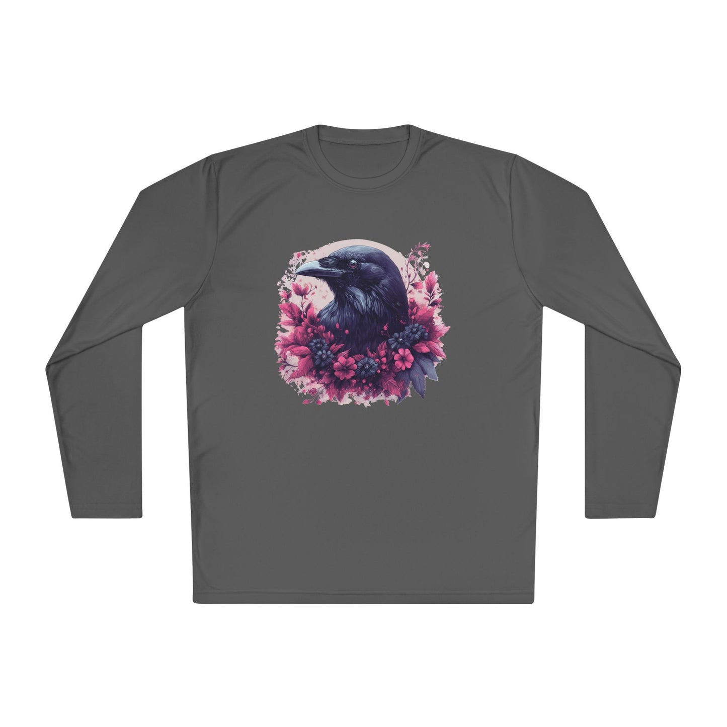 Halloween Crows Adult Long Sleeve Tee