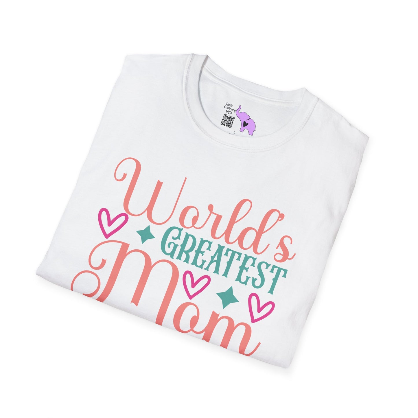 World's Greatest Mom Adult T-shirt