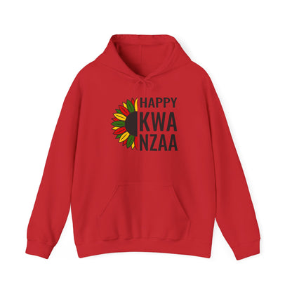Happy Kwanzaa Sunflower Adult Heavy Blend™ Hooded Sweatshirt