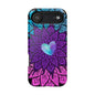 Colorful Mandala w/Heart MagSafe® Compatible Tough Case for iPhone