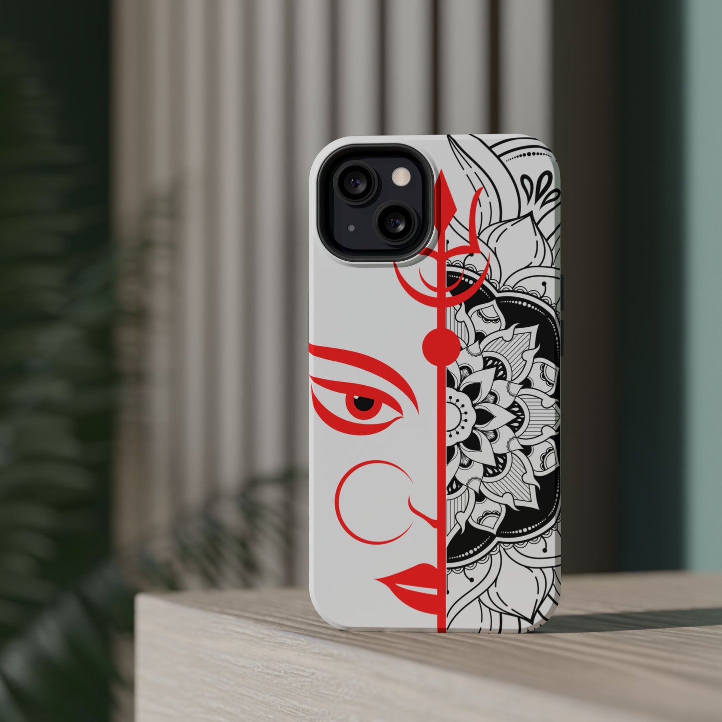 Goddess Durga Mata w/Manala MagSafe® Compatible Tough Case for iPhone