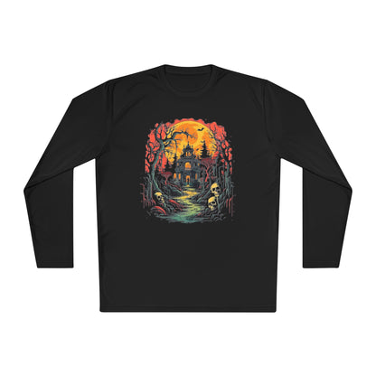 Creepy Cemetery 5 Adult Long Sleeve Tee