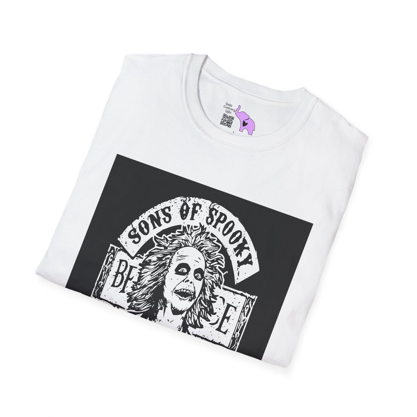 Beetlejuice Sons of Spooky Netherworld Adult T-shirt