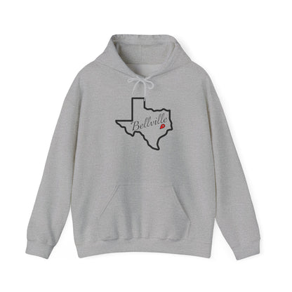 Bellville Texas Adult Heavy Blend™ Hooded Sweatshirt