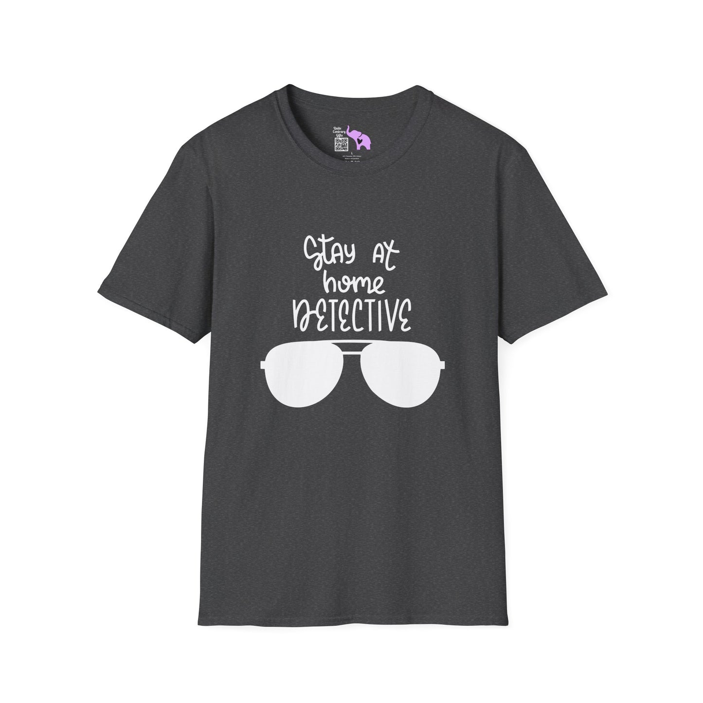 Stay At Home Detective Adult T-shirt