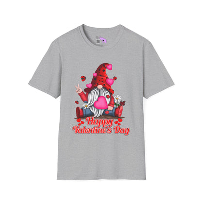Happy Valentine's Day Gnome Adult T-shirt