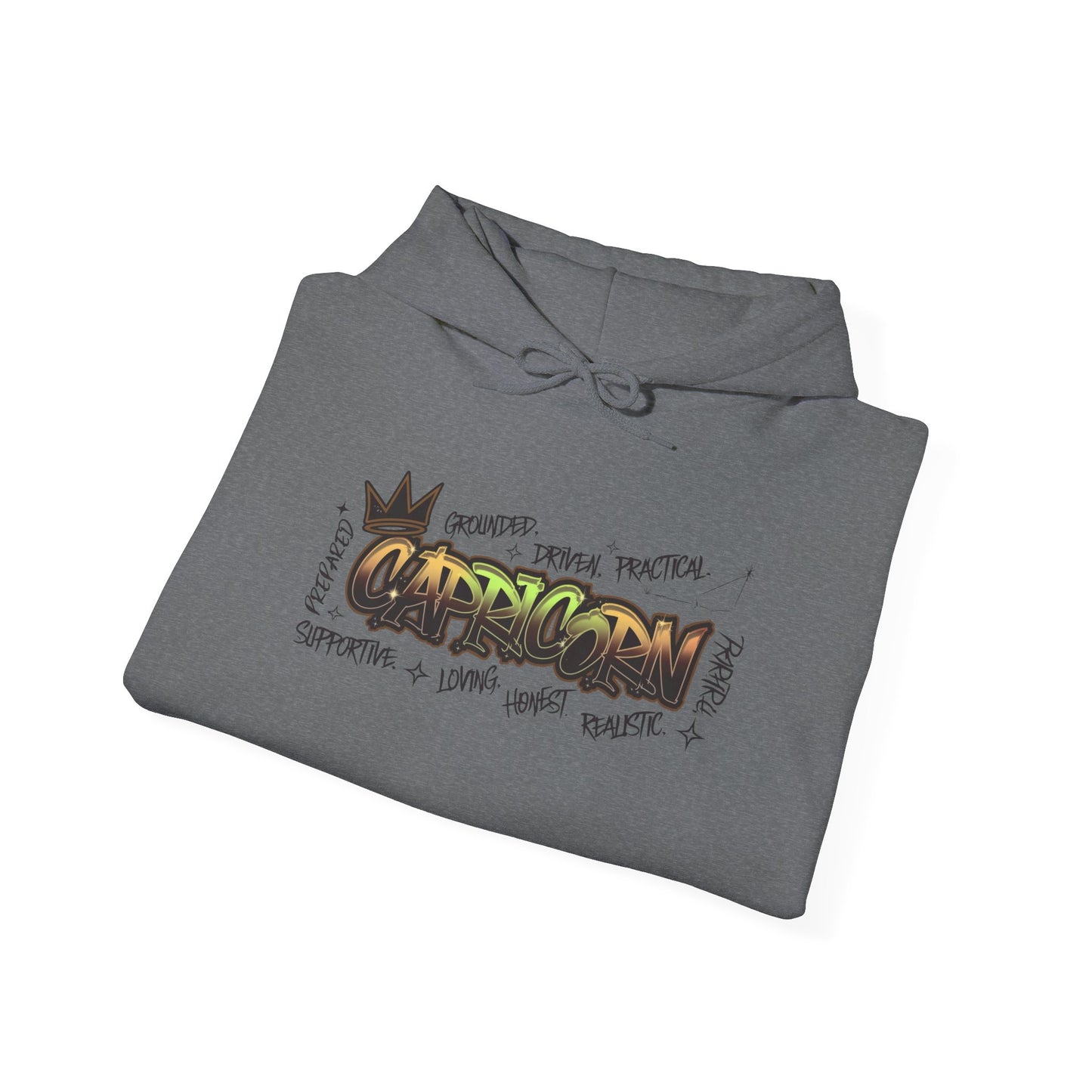 Capricorn Street Art Heavy Blend™ Hooded Sweatshirt