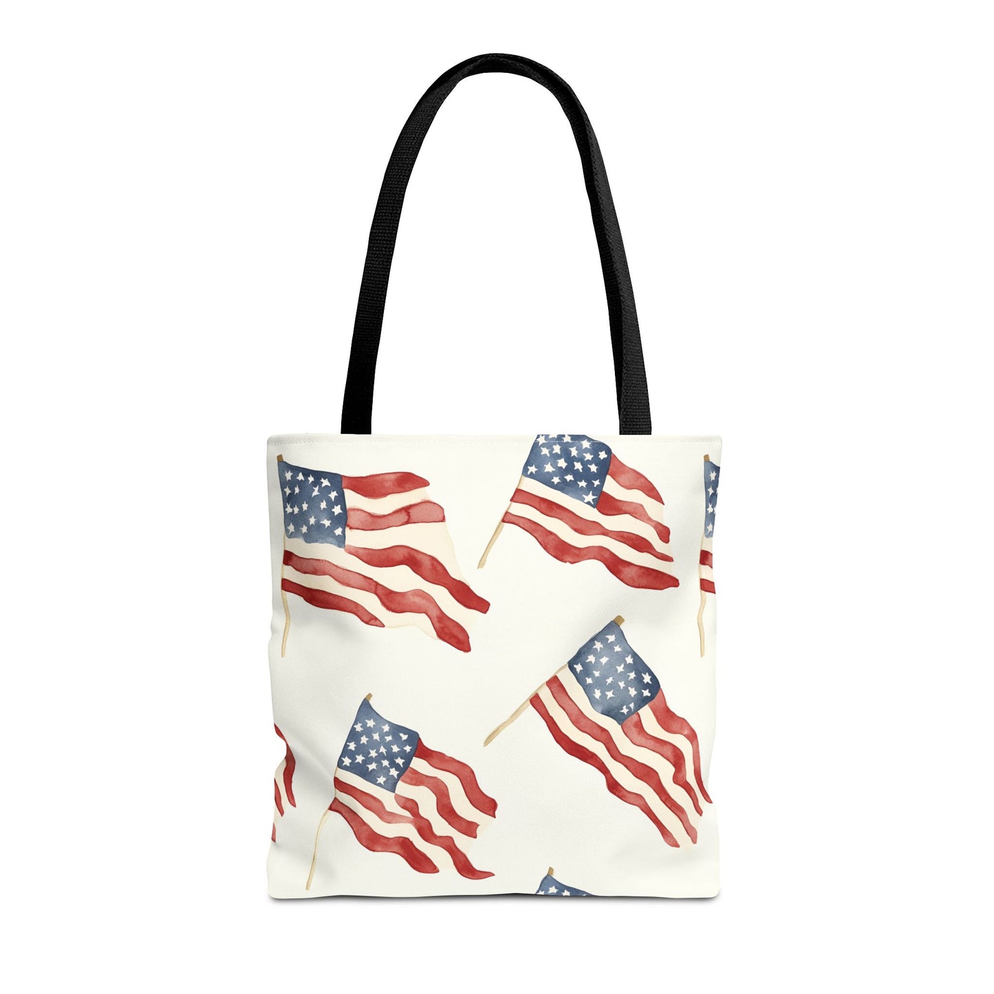 Waves of Freedom Canvas Tote Bag