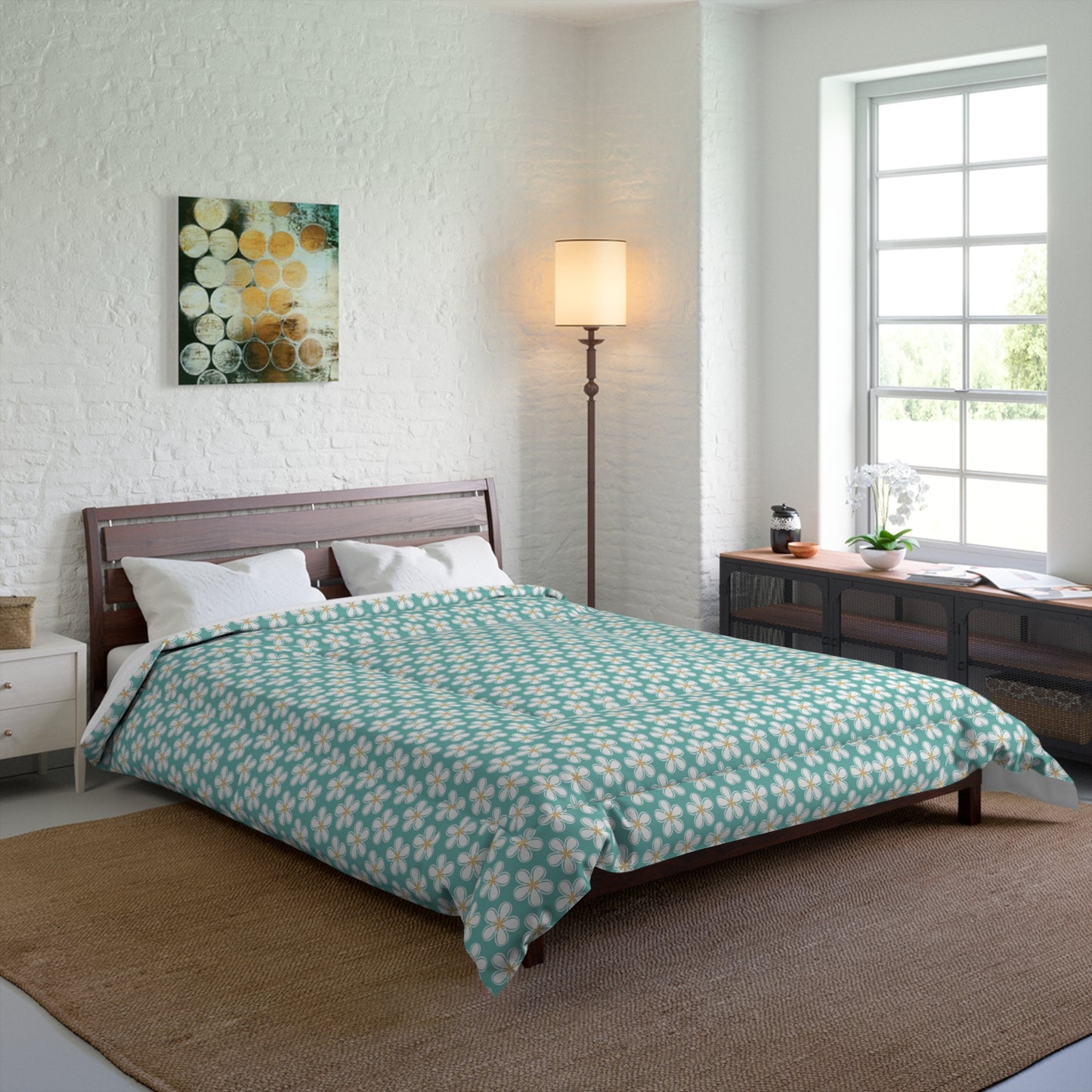 Tealberry Blooms Comforter