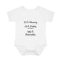 50% Mommy 50% Daddy 100% Adorable Infant Onesie