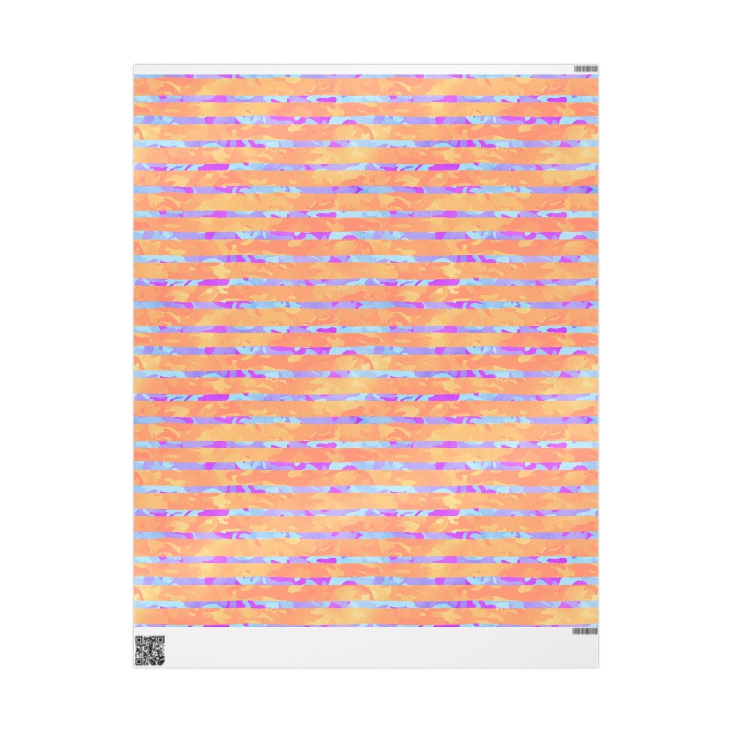 Split Spectrum Camo Wrapping Paper