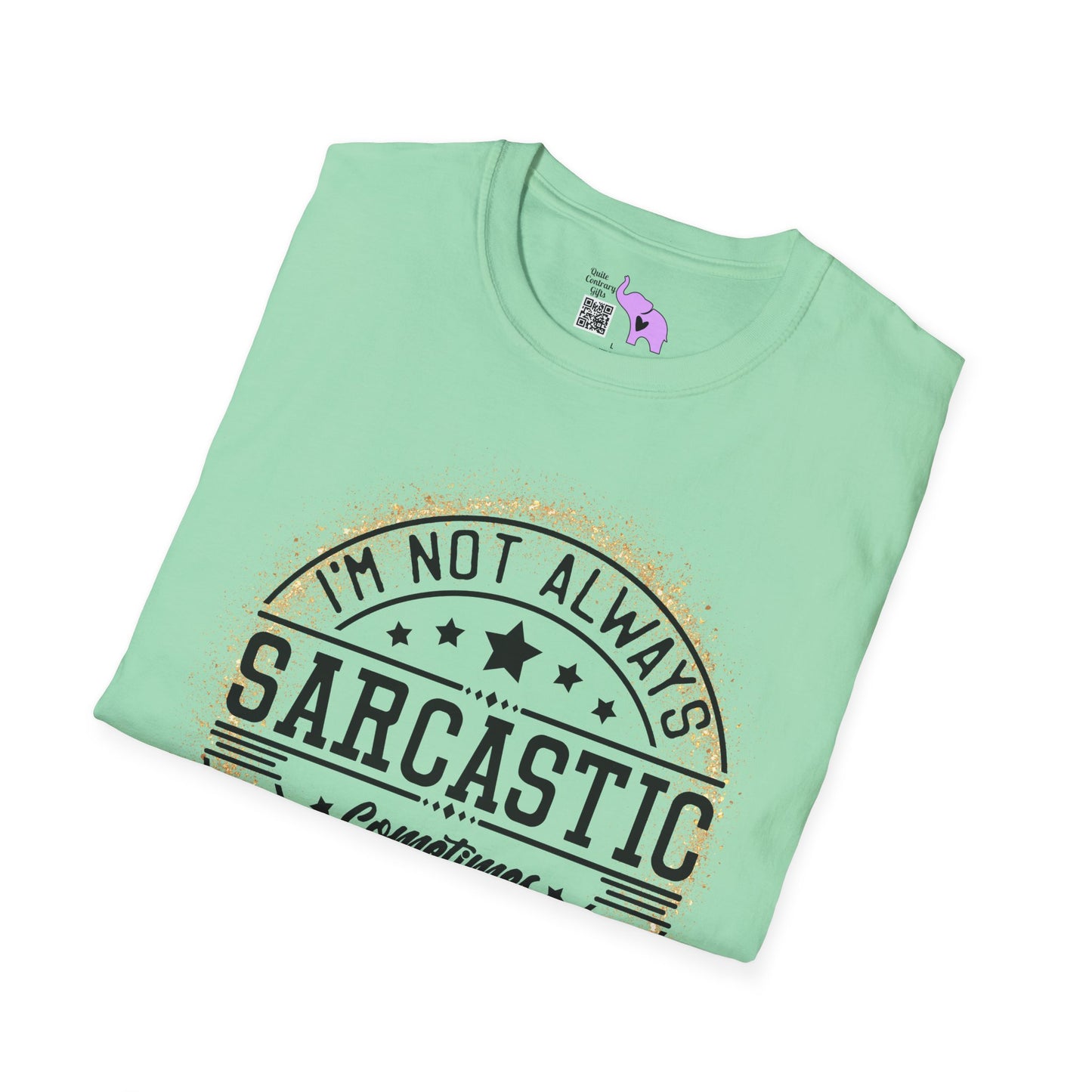 I'm Not Always Sarcastic, Sometimes I'm Sleeping Adult T-shirt